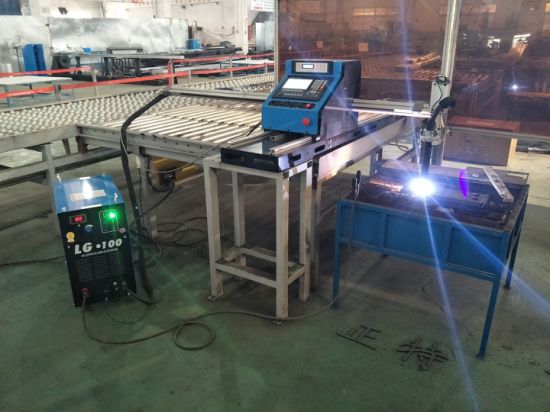 Çin Karbon Çelik / paslanmaz çelik CNC Plazma Kesme Makinesi Fiyat