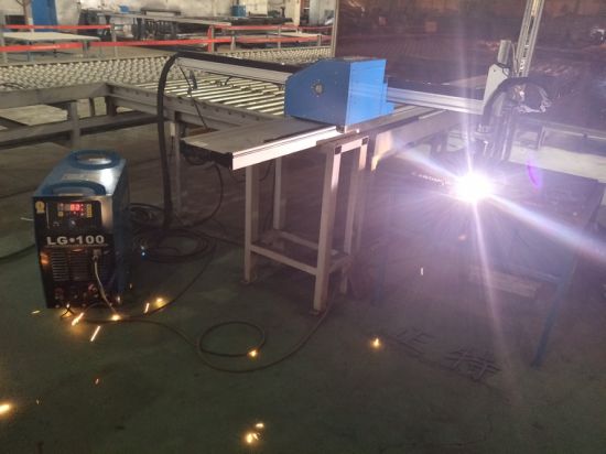 Demir levhalar için CNC plazma kesme ve delme makinesi demir bakır paslanmaz çelik karbon levha levha gibi metal malzemeler kesmek