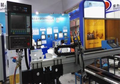 Çin'de yapılan cnc plazma metal kesme makinası için plaka ve yuvarlak metal