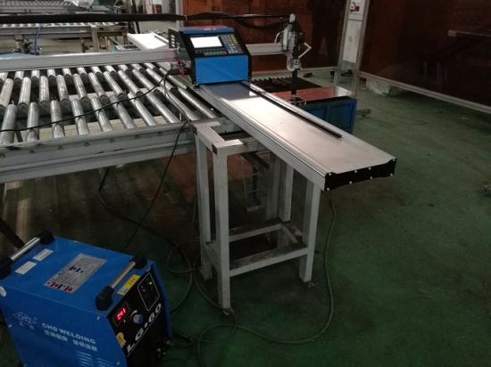 Alüminyum kesim için CNC taşınabilir plazma / alev kesme makinası