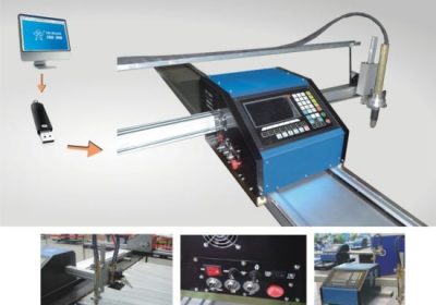Güvence sipariş düz yatak CNC Plazma kesme makinası