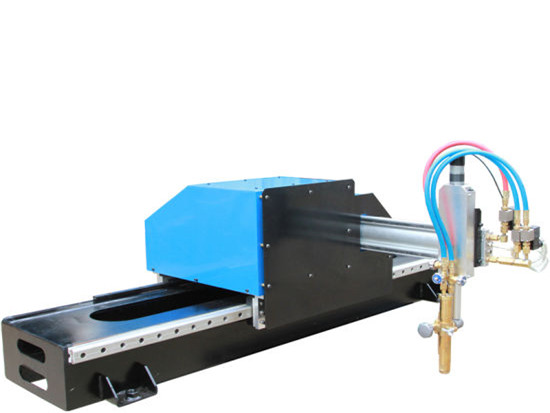 Düşük maliyetli taşınabilir CNC kanalı plazma kesme makinası alev kesici